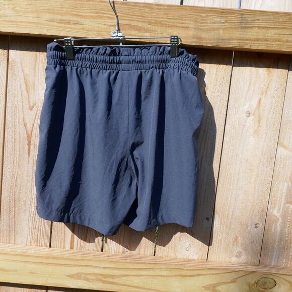 Mondetta Performance Luxury Shorts Womens M Blue Drawstring Stretch Lightweight - Picture 4 of 4